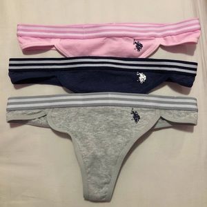New Ralph Lauren Thongs- 3 pack